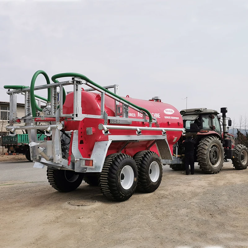 New type agriculture farm machinery liquid manure spreader slurry tankers with factory price