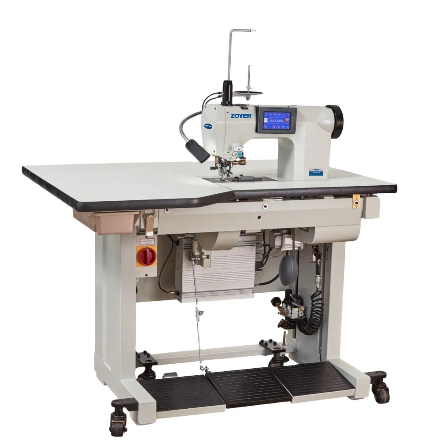 ZY390DA ZOYER High Quality Computerized Decorative Hand Stitch Leather Sewing Machine