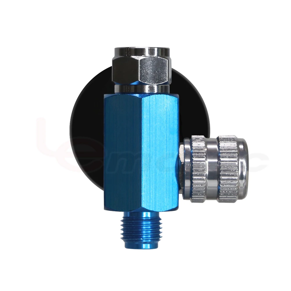 Regolatore Pressione Aria Per Pistole Verniciatura - Manometro, G1/4″, Acciaio Inox - Foto 7