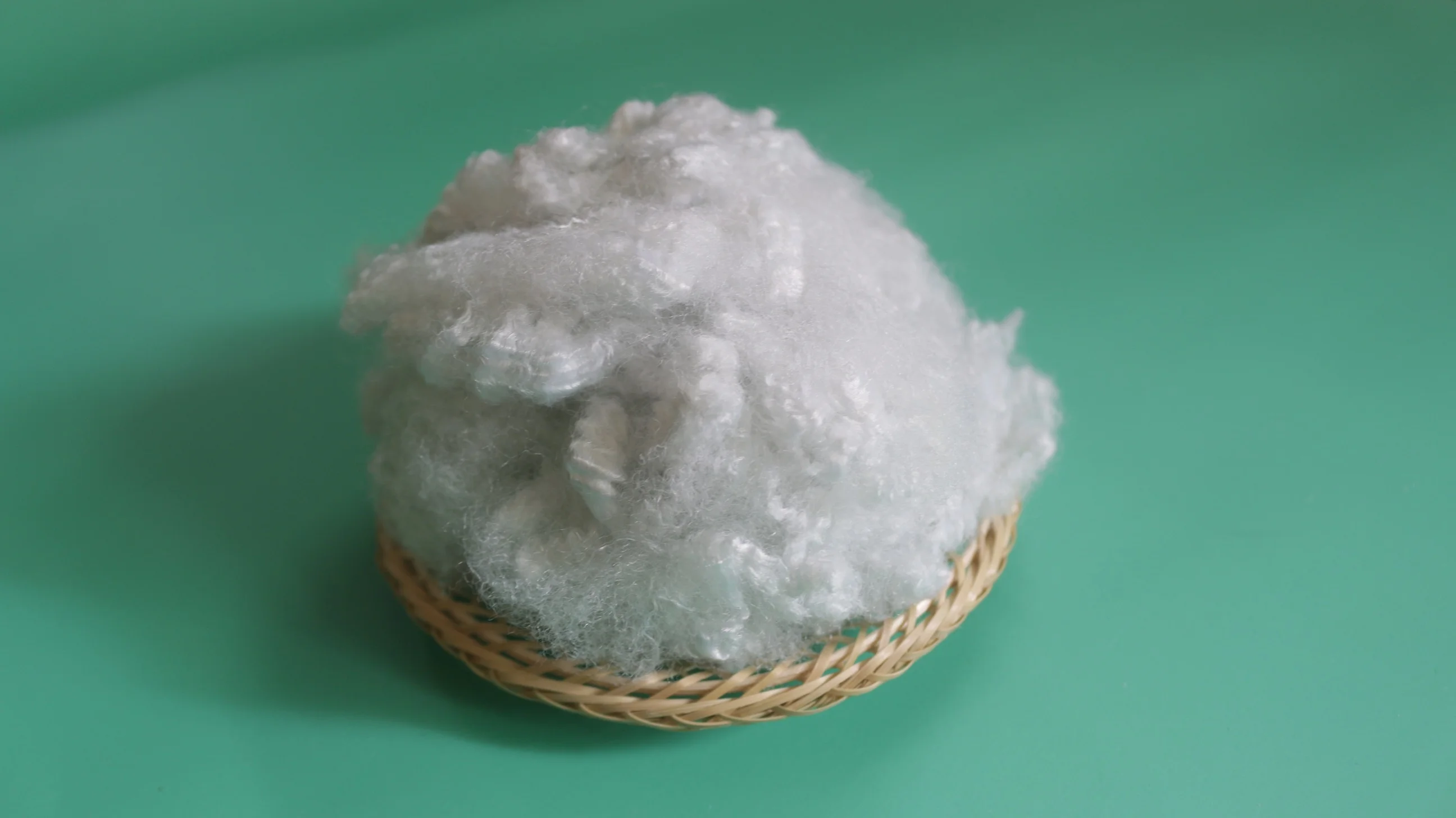 20D H Slick White Hollow 100% Polyester Staple Fibers Recycled PSF Vikohasan Supplier Flame Retardant Glass Filling Spinning