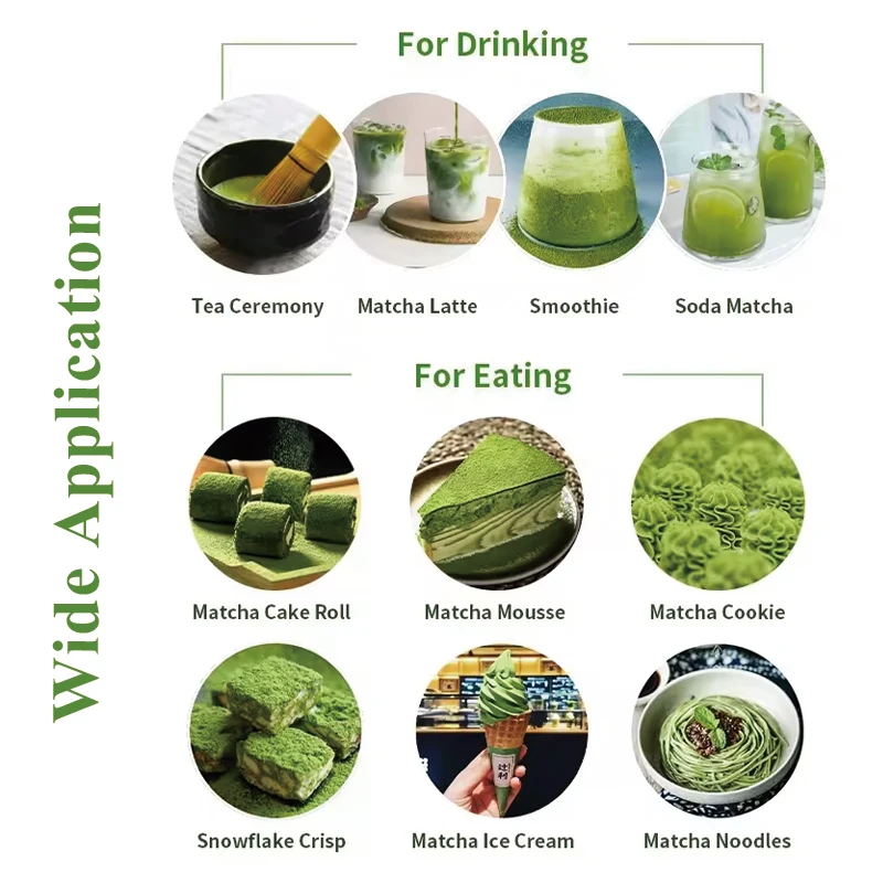 3A Ceremonial Matcha - Pure Green Tea Powder for Latte