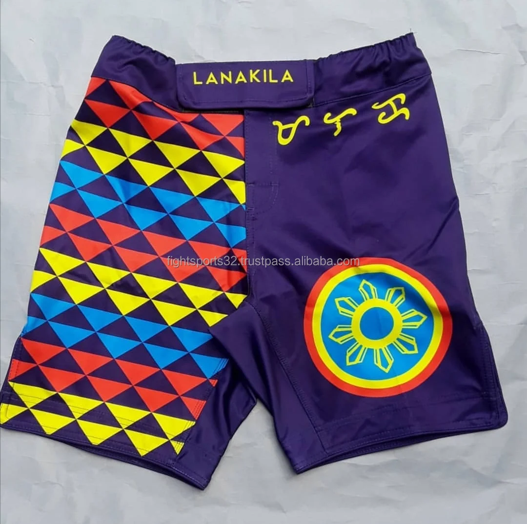 Good Quality MMA Shorts For Man Custom Logo Printing Grappling Shorts \Jiu Jitsu Fightwear Custom Shorts with Best Cut style