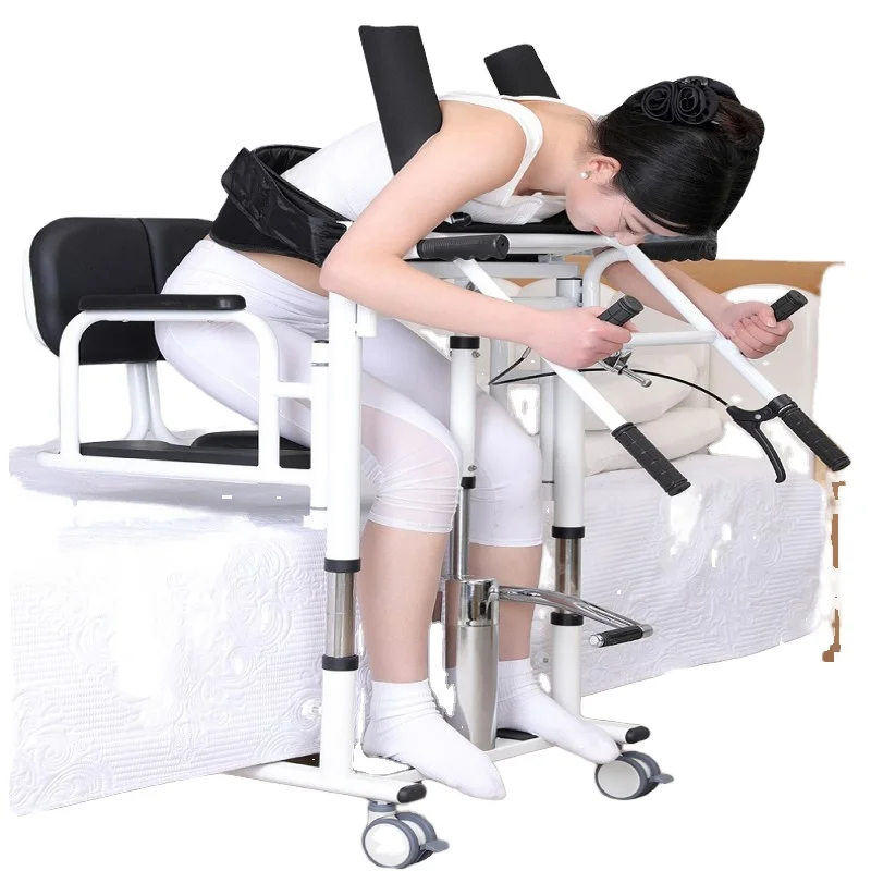 SHENGRUI Versatile Transfer Seat Portable Hydraulic Patient Lift Chair for Elderly Mobility Bathroom Safety Equipment