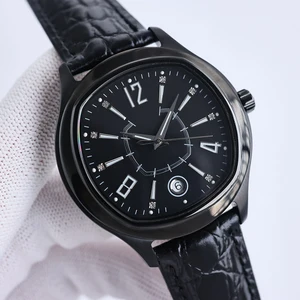 New High-quality Business Fashion Men's Mechanical Watch Classic Elegant Genuine Leather Waterproof Automatic Luxury Brand Watch