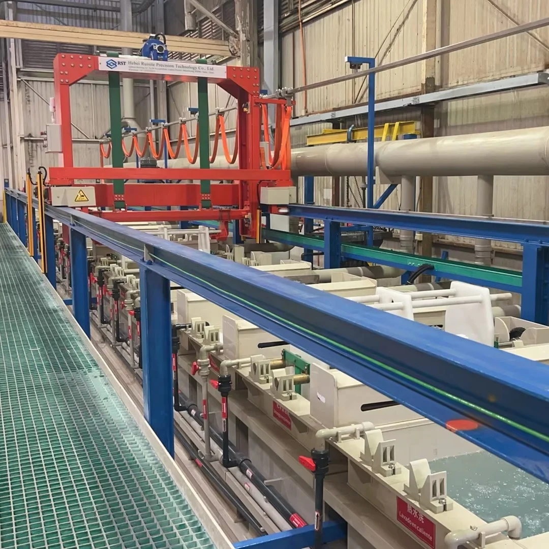 Automatic Electroplating Machine Nickel Zinc Cadmium Plating Machine Chemical Metal Electroplating Machinery for Screws Nails