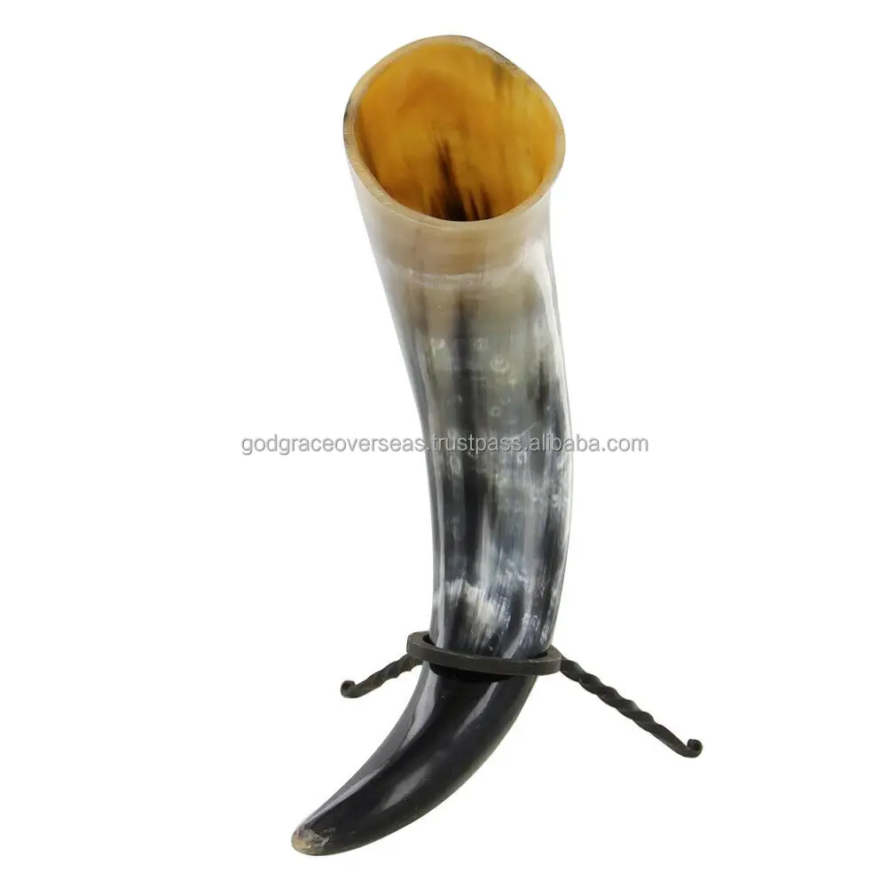 Best Quality Of Viking Drinking Horn Food Safe Genuine Ox Horn Viking ...