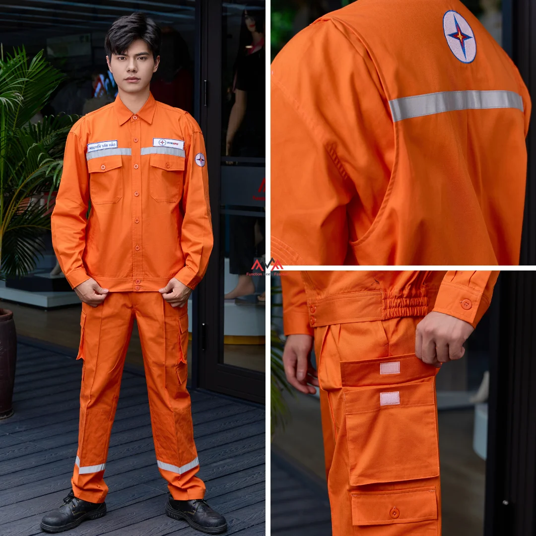 CUSTOMIZE DESIGN Workwear Uniform Electrician with logo Oil Field/car Wash/driver/farm Set Labor protection - Free Sample