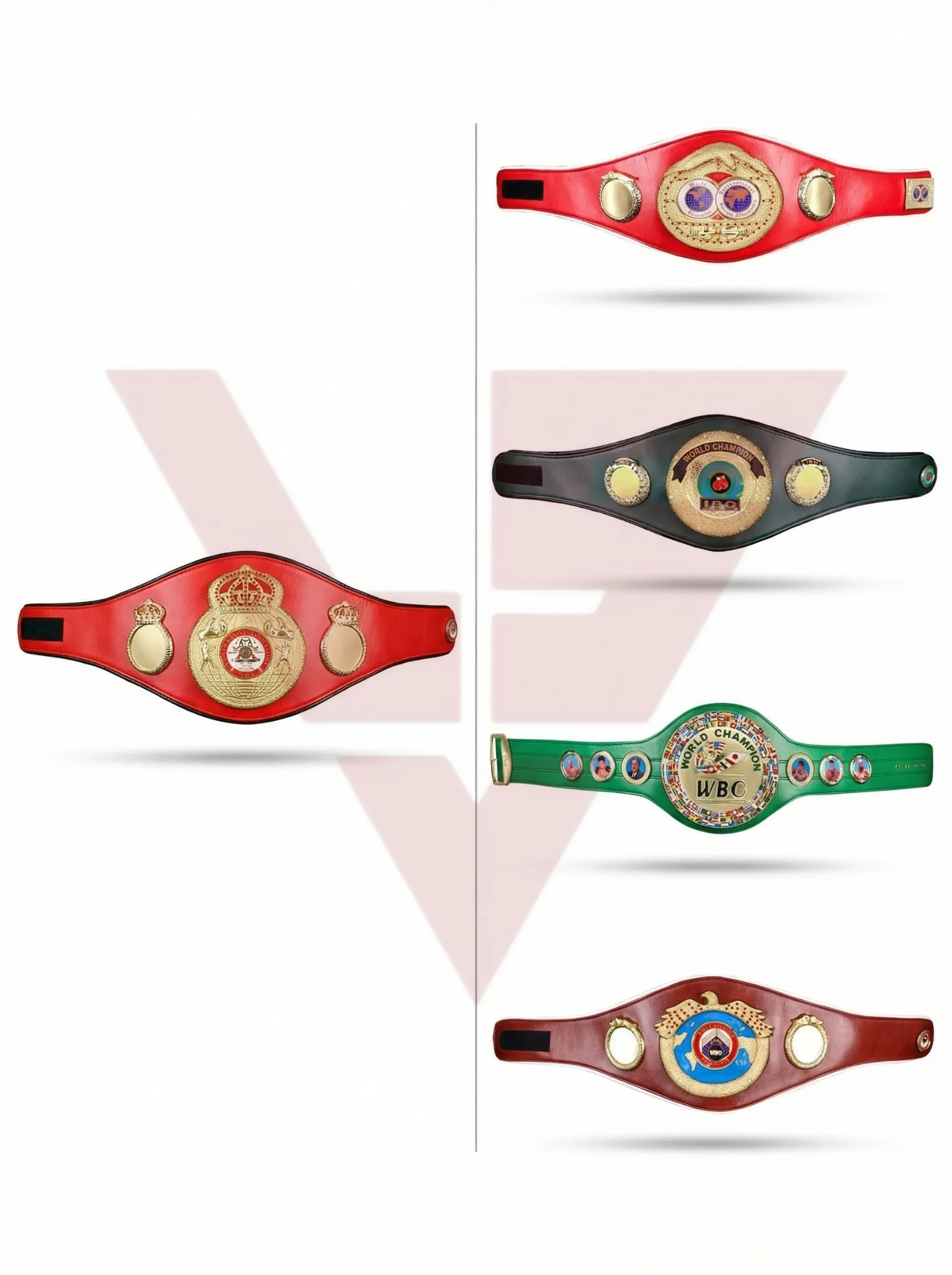 WBC WBA WBO IBF IBO チャンピオンシップ ボクシングベルト 大人用
