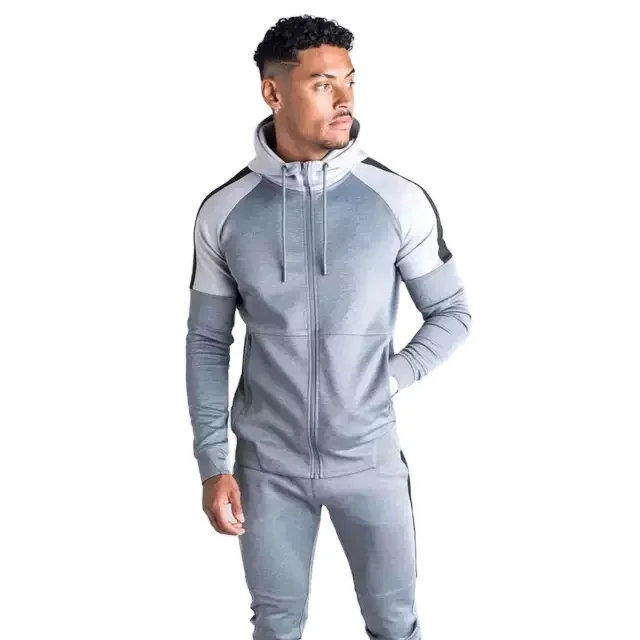 Men Fitness Tracksuit With Custom Side Strip - Buy Tracksuit Men ...