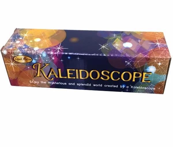 Акриловый калейдоскоп с красочной печатью сувенирные подарочные