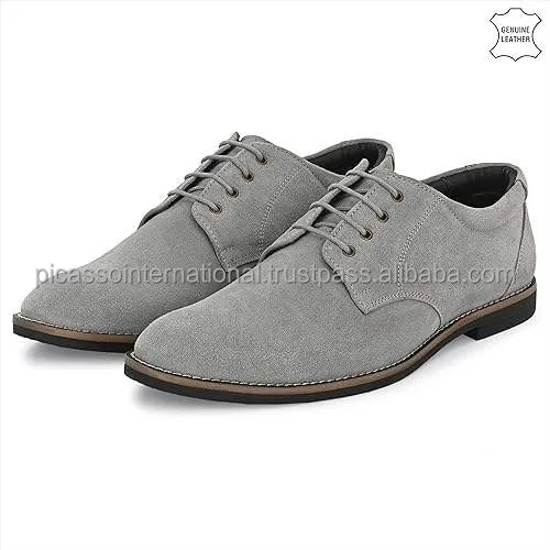 Outstanding Quality Casual Wear Oxford Trendy Office Business Party Wear 100% Swede Genuine Leather Shoes for Men