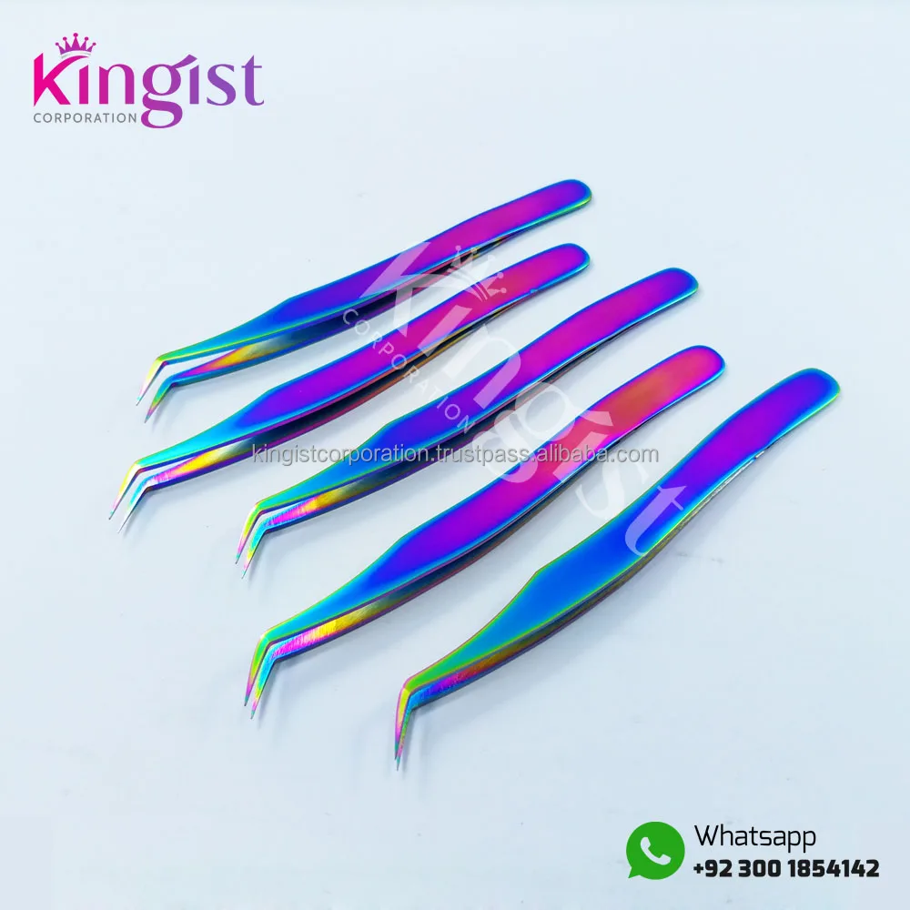 Bulk Private Label Lash Extensions Tweezers Custom Logo Accessories