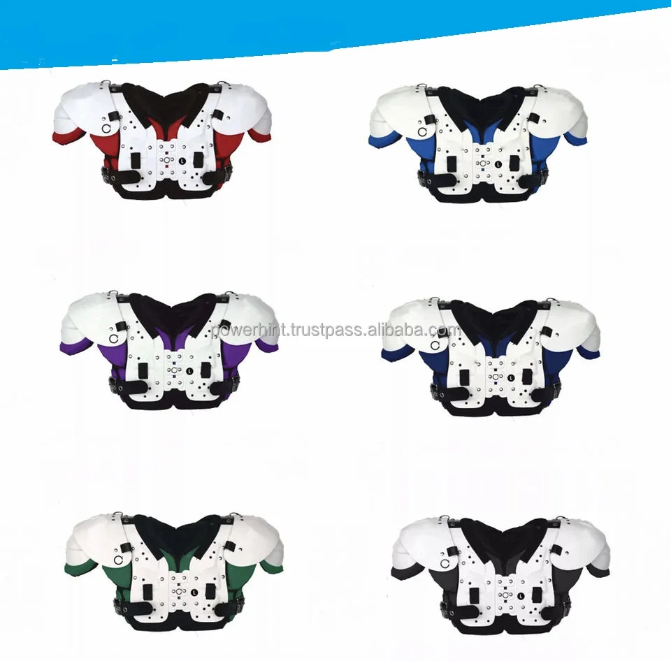 American Football Shoulder Pads Best Quality Custom Logo Design