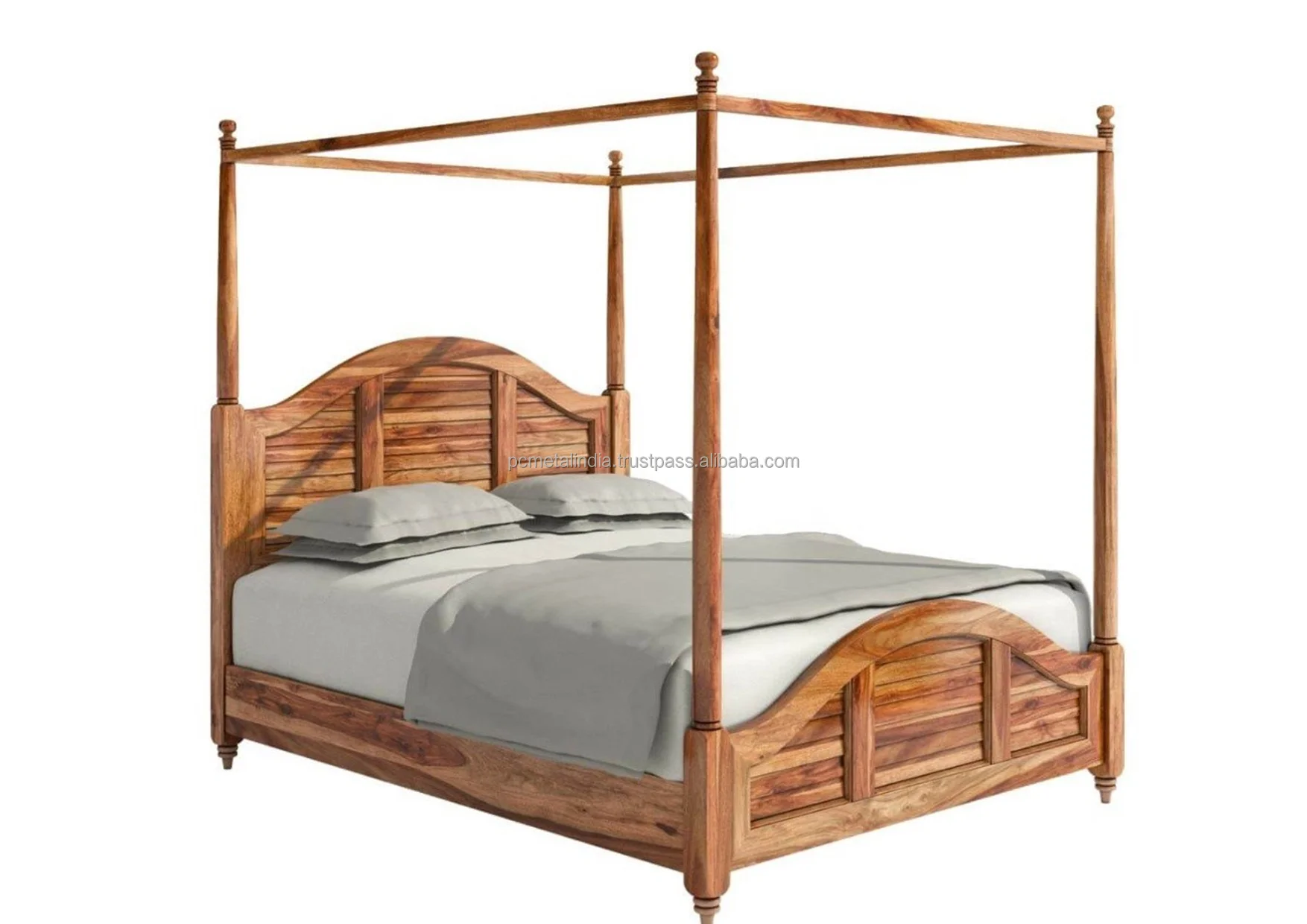 Modern Wooden Brown House Kids Bed For Girls/queen Size Bed Frame Solid