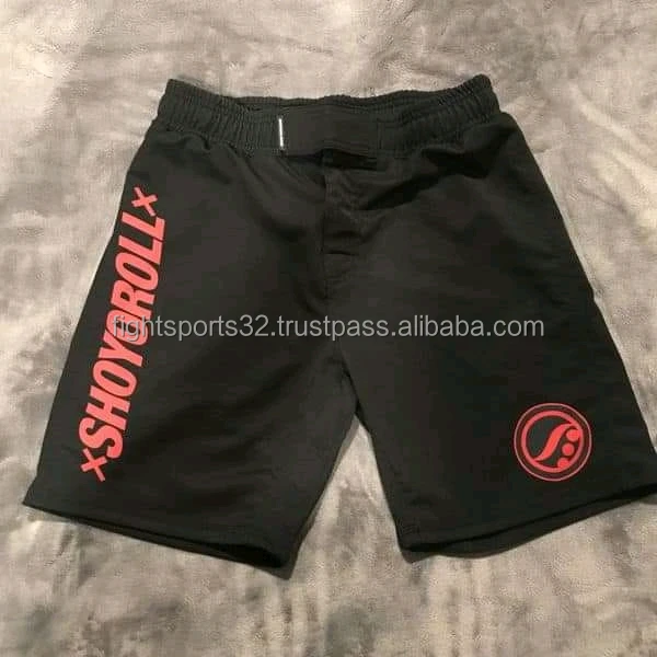 Good Quality MMA Shorts For Man Custom Logo Printing Grappling Shorts \Jiu Jitsu Fightwear Custom Shorts with Best Cut style