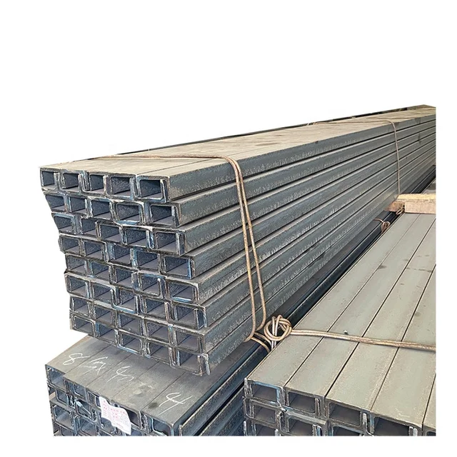 High Quality U Channel Steel SS400 A36 ASTM A36 Construction and Industrial Use U channel steel