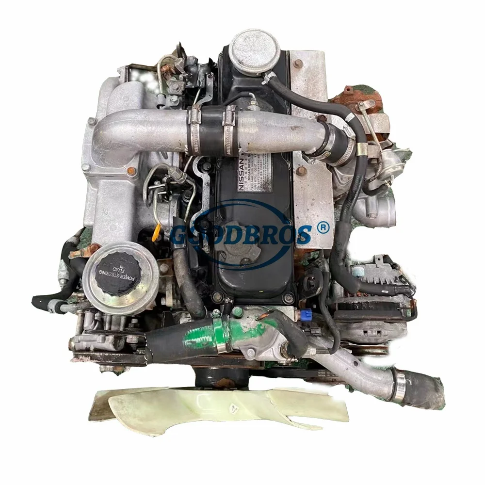 Used QD32 Engine QD32T Motor for Nissan Diesel Engine 3.2 L 3153 Cc