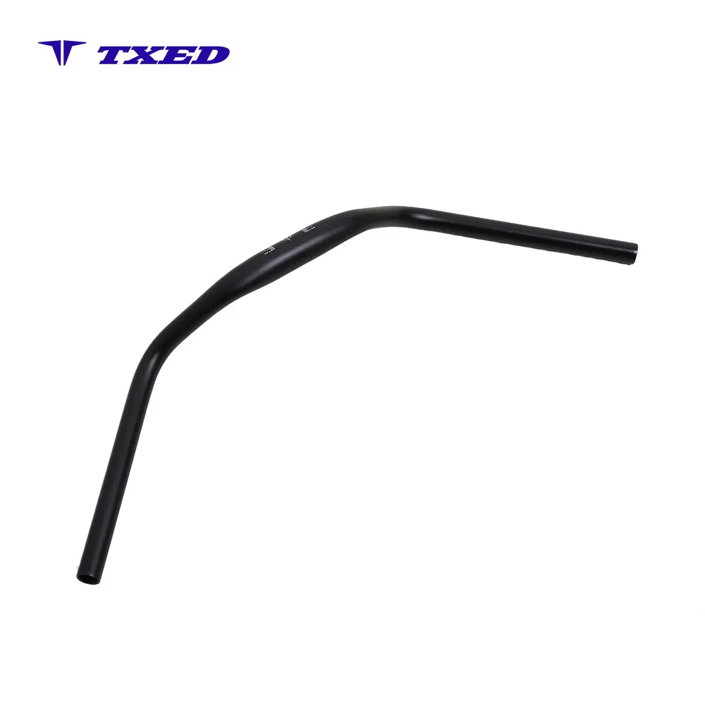 Shunmeng Durable Aluminum Cruisers Bicycle Handlebar 70mm Width 31.8mm Clamp Ergonomic Design Lightweight Anti-Slip Features