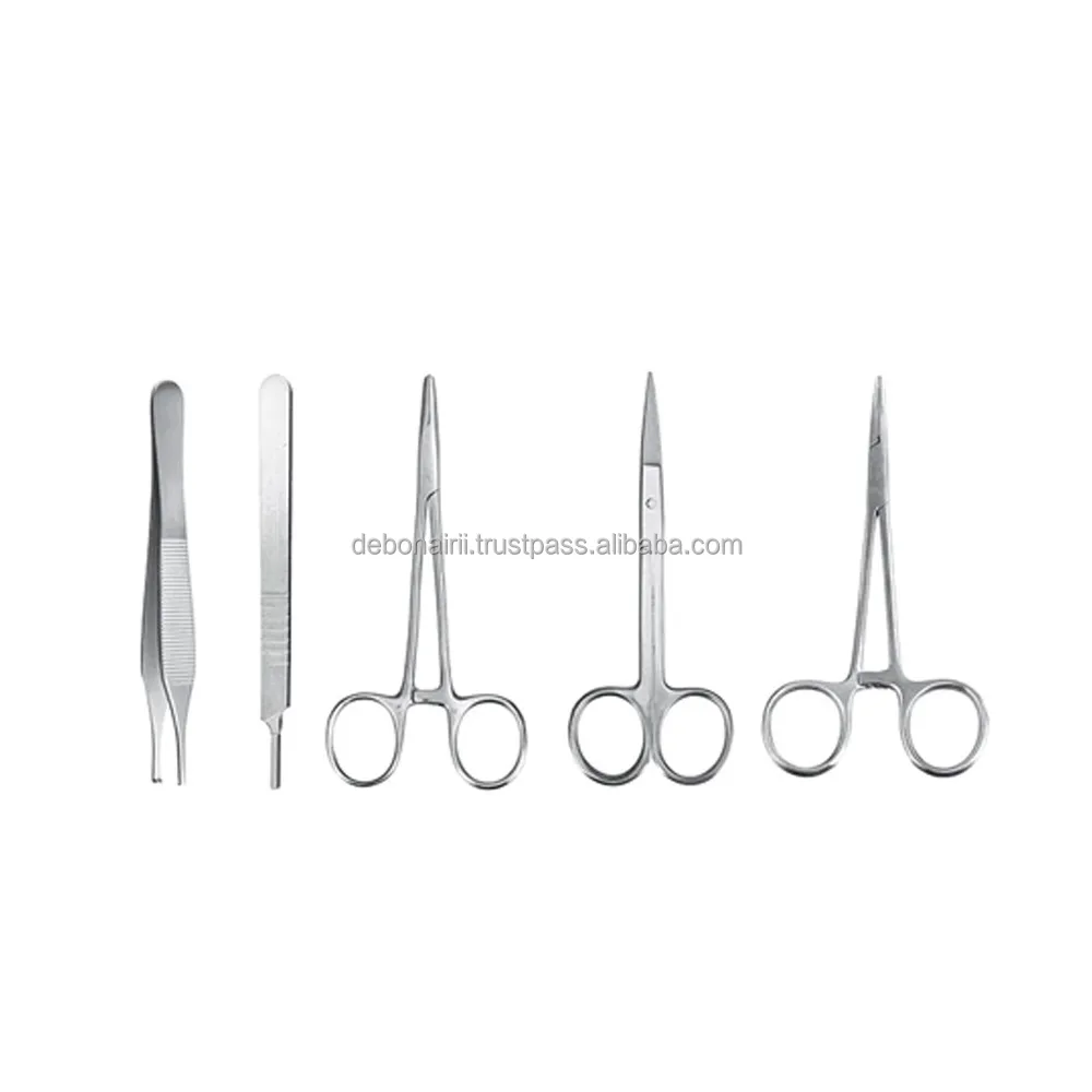 Stainless Steel Dressing And Suture Removing Set Wound Care Dressing ...