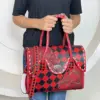 Red & Black Checkered