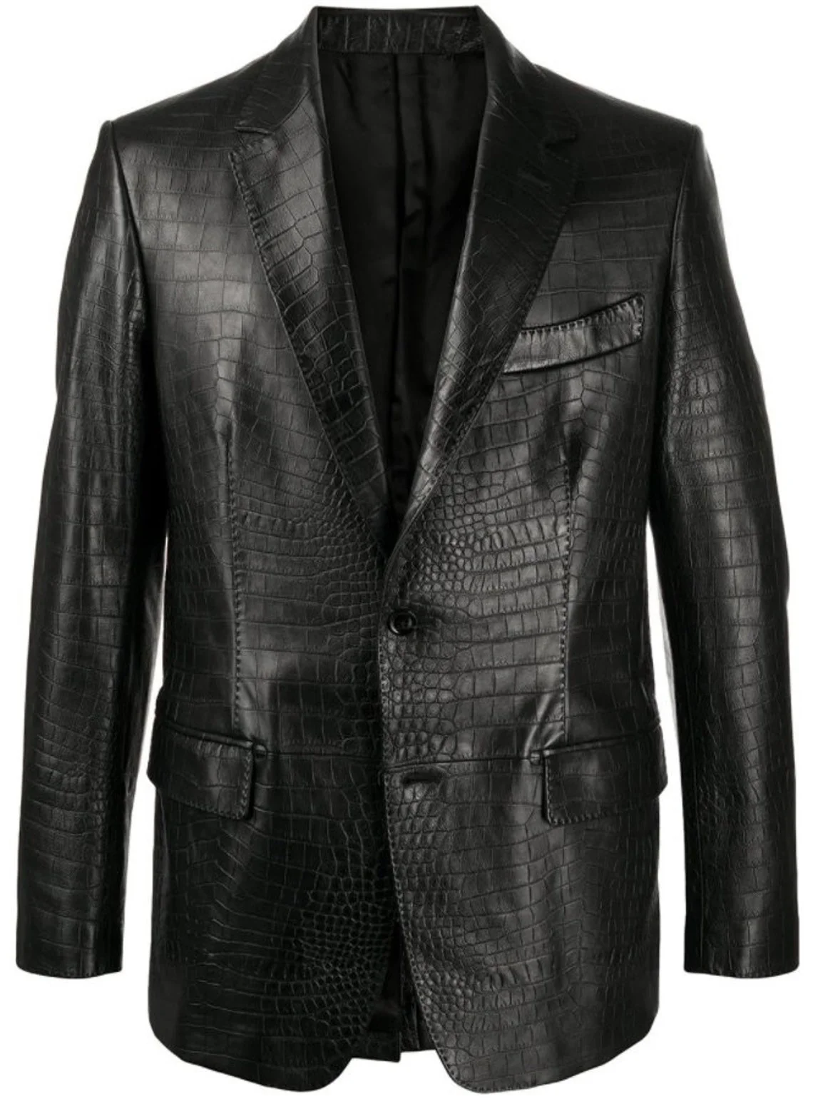 クロコダイルレザージャケット BACKLASH The Line (バックラッシュ ザ・ライン) MAT CROCODILE