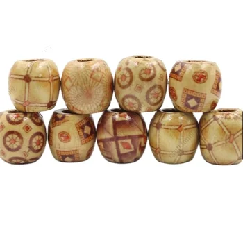 Wooden Beads Art Craft Sewing Supplies Macrame Handmade Ecofriendly Sustainable Decorative Embillishment