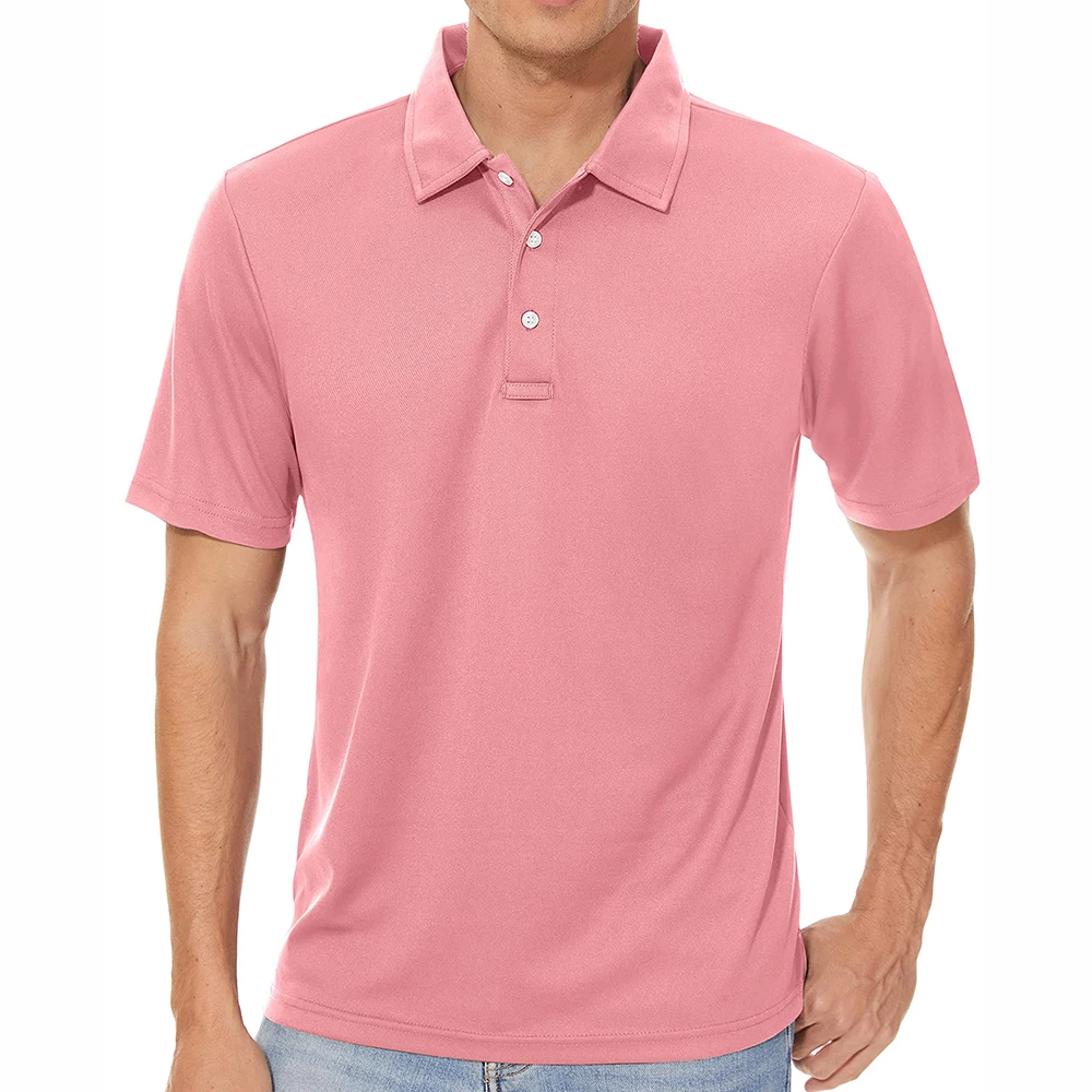 Men's Short Sleeve for Shirt Knitted Print Solid Color Stretch Comfortable Casual Summer Anti-Wrinkle