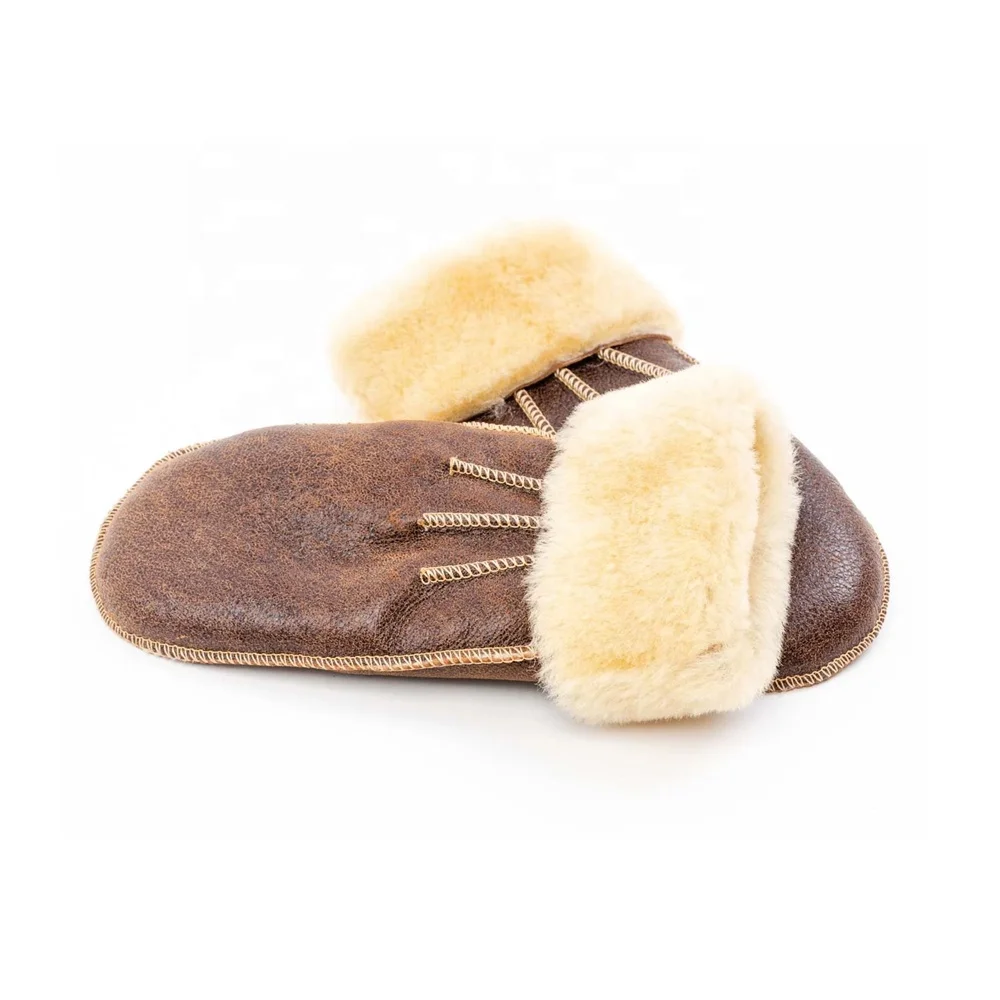 Женские замшевые перчатки с сенсорным экраном