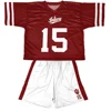 Maroon/White