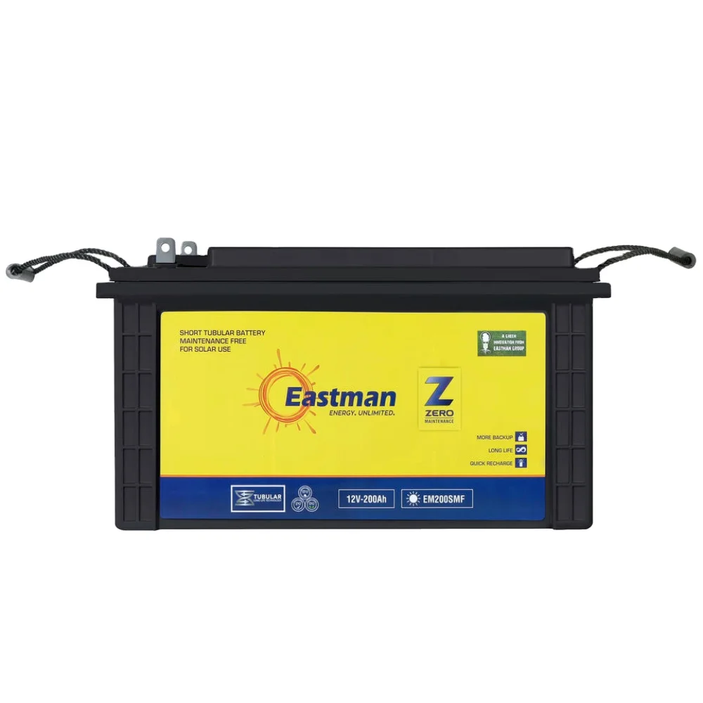 Eastman Solar Tubular Inverter Battery High Efficiency Maintenance Free