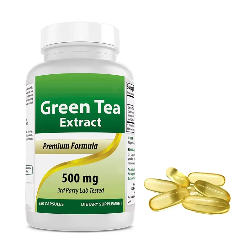 Weight Loss Pills Wholesale 100% Natural Max Pure Herbal L-carnitine + Green Tea Polyphenols Fast Slimming Soft Gels Capsules