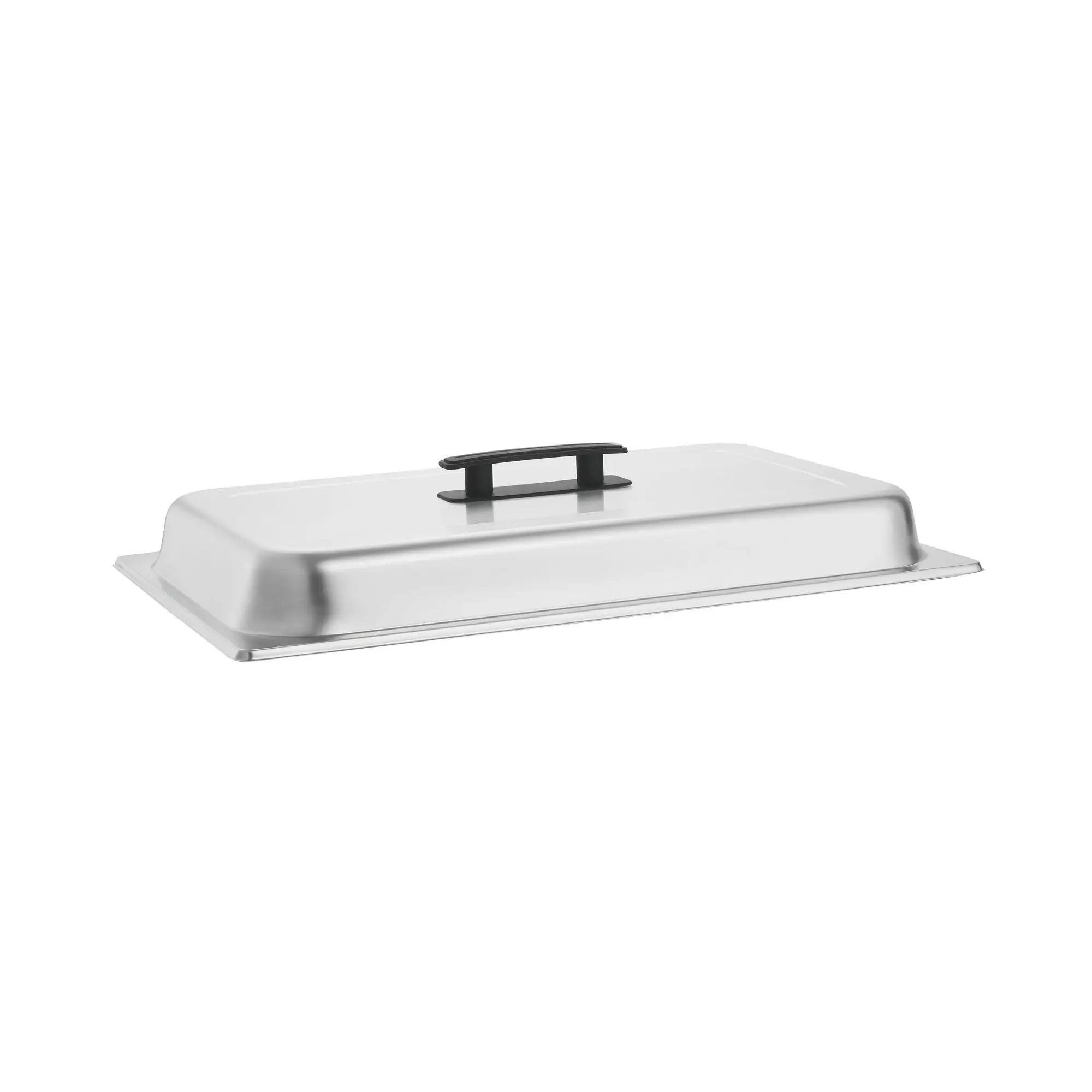 Stainless Steel Buffet Dish Set 2 Sets Rectangle Serving Tray With Lid For Home Party Tableware - Image 6