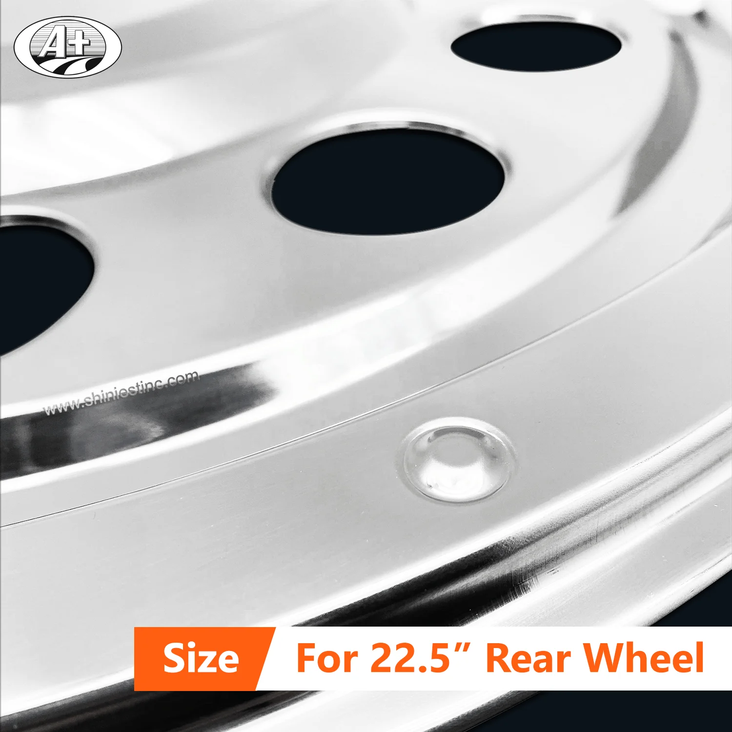 Wheel Cover 22.5 T304 Stainless Steel For Steel Wheel Of European
