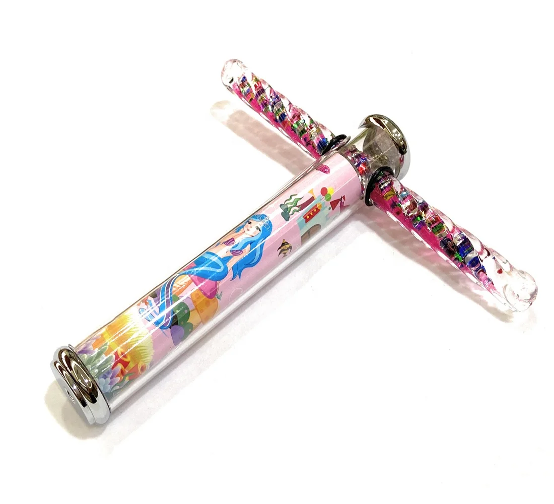 Акриловый калейдоскоп с красочной печатью сувенирные подарочные