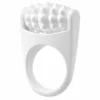 White with silicone roller