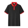 Cuerpo negro/cuello rojo