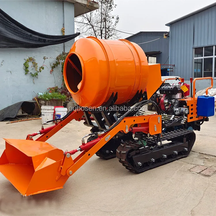 High Efficiency Tracked Dumper Cement Mixer For Sale Buy Manual