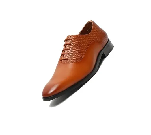 Excellent Quality Hot Selling Casual Wear Oxford Trendy Office Business Genuine Leather Formal Shoes for Men at Reasonable Price