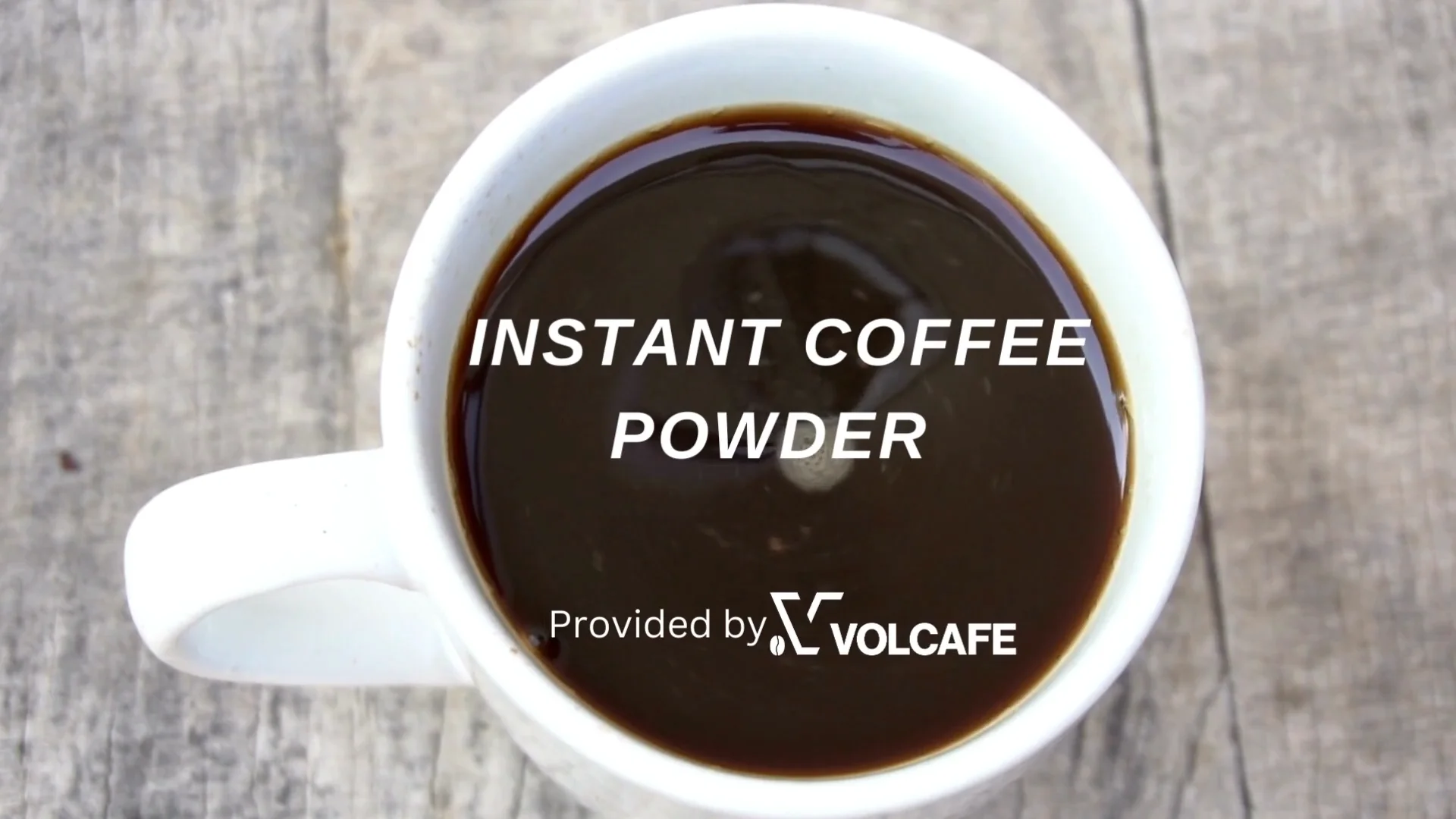 Fresh Coffee Instant Coffee Powder Robusta Bitter Flavor Strong Taste