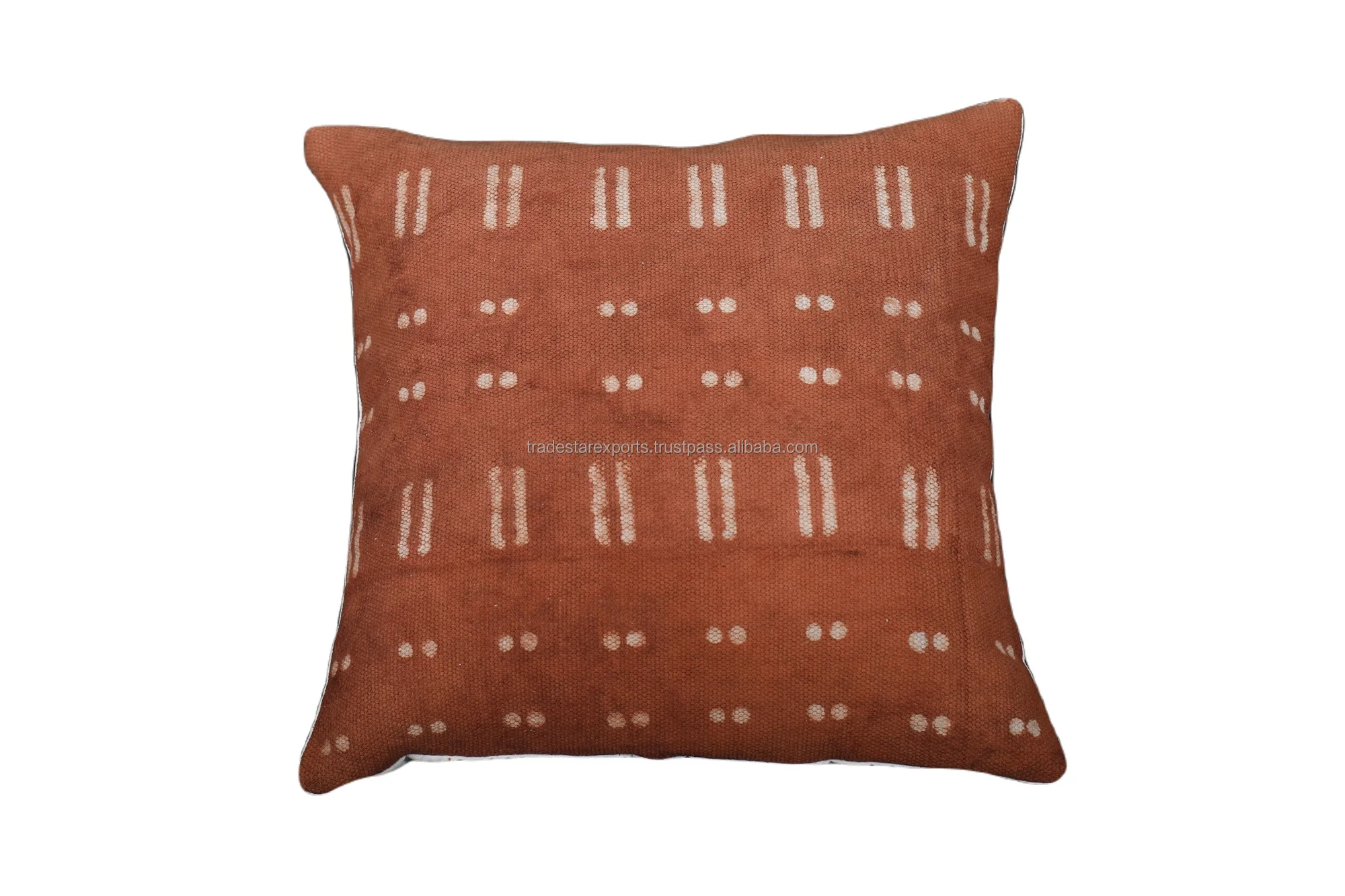 Indian Hand Block Print 100% Cotton Sofa Cushion Cover Throw Ethnic Pillow Cover 