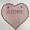 Red with Monogramm