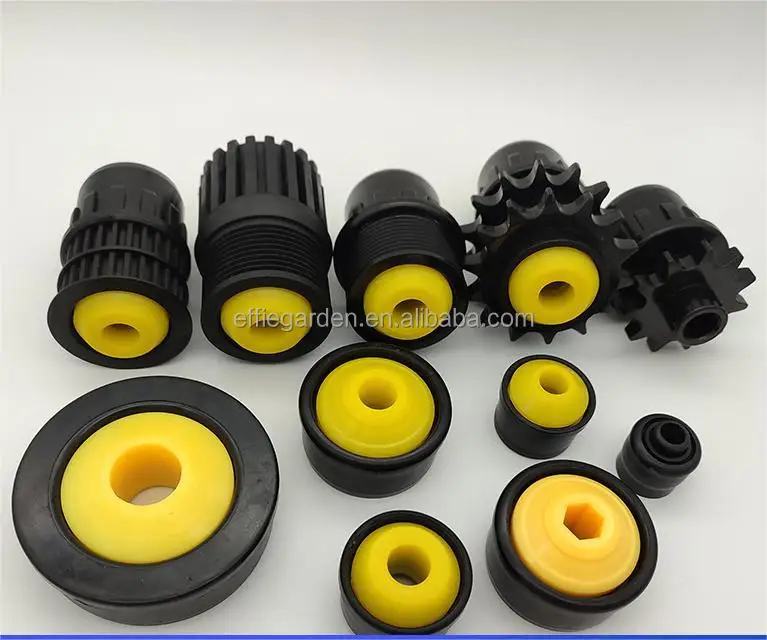 Industrial 60mm Conveyor Roller Plastic End Caps Bearing Housing Of ...