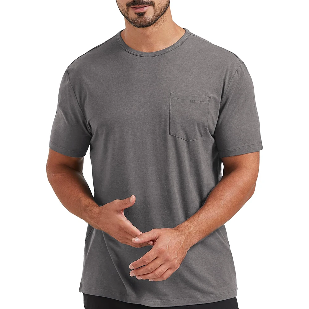 Men's T-shirts Custom Plus Size Oversized Men's Cotton Solid Custom Logo Print Low MOQ Wholesale Price with Blank Front Design