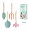 Set da 4 pezzi in plastica
