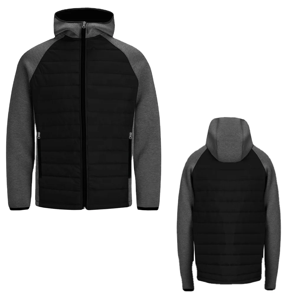 2024 Factory Customized Lightweight Padding Jacket Water Repellency Packable Winter Down Parka Hiking Hybrid Jacket