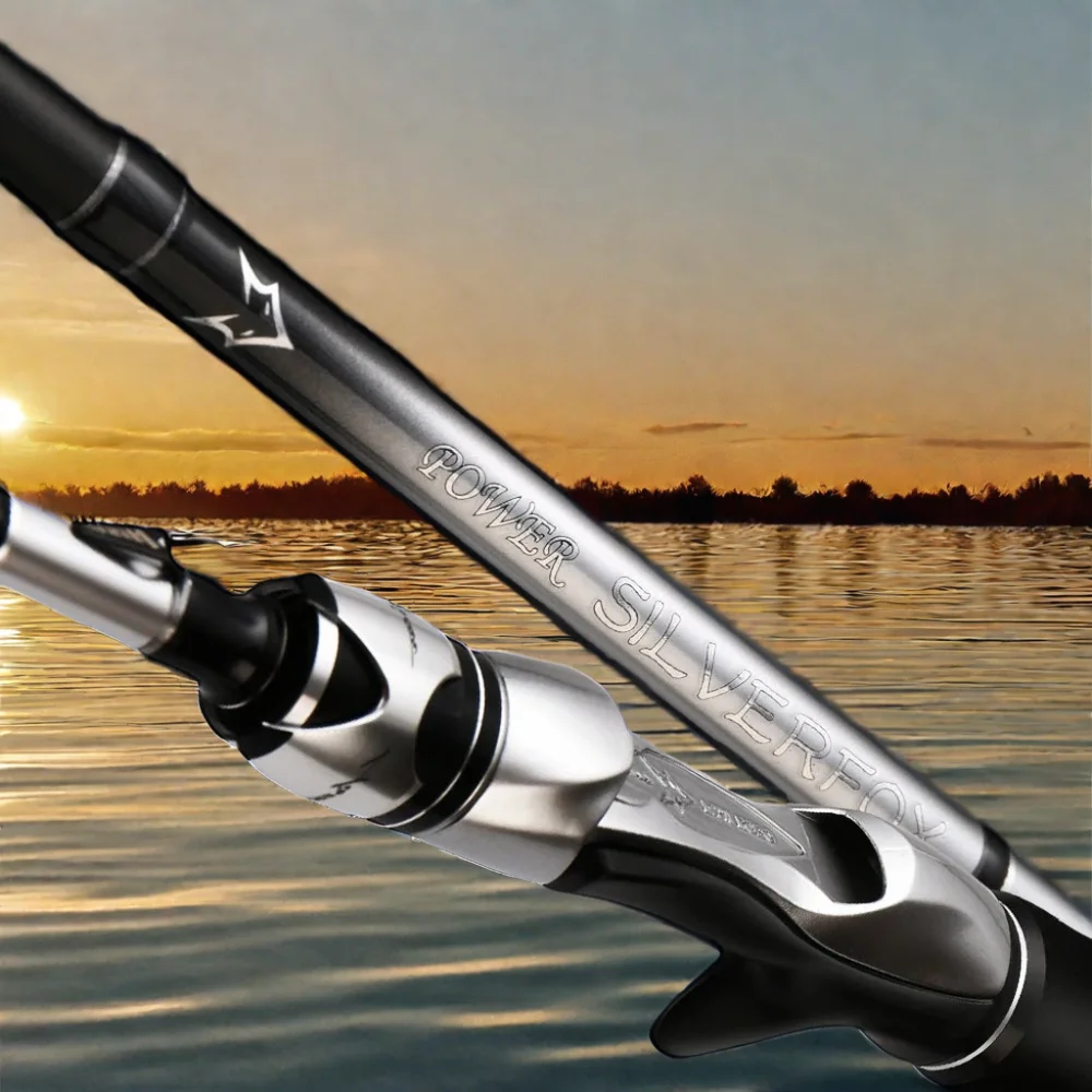HSD Silver Fox Fishing Rod - High Carbon, K Shape Guide