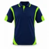 Navy and lime