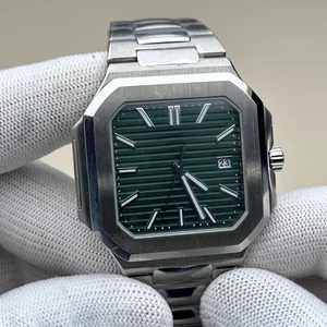 New2026custom High-quality Classic Elegant Men's Mechanical Watch square Stainless Steel Waterproof Automatic Luxury Brand Watch