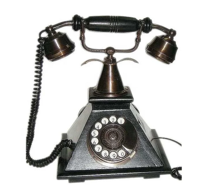 
 Ретро-телефоны домашний стационарный креативный рельефный телефон для домашнего декора  