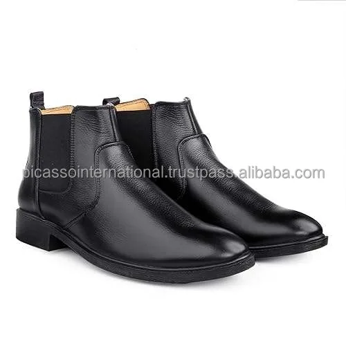 Trusted Exporter Supplies Men's Casual Wear Excellent Quality Cow Hide Genuine Leather Boots Stylish Look Soft Oxford Wholesale